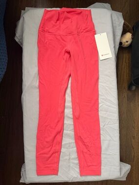 lululemon athletica Coral Pink High-Rise Leggings